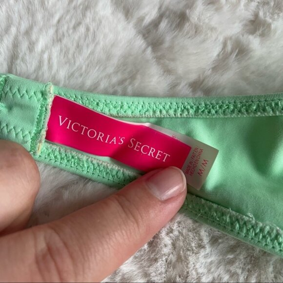 Victoria's Secret | Mint Strapless Bandeau Bikini Top | Size Medium - Picture 11 of 13